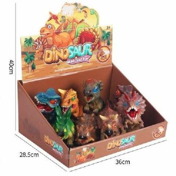 DINOSAURFIGURER MED LYD I DISPLAY (8 stk.)