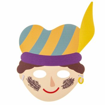 SINTERKLAAS - SINT & PIET SKUMMASKER (48 stk.)