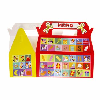 Sinterklaas Memory Menubokser (24 stk)