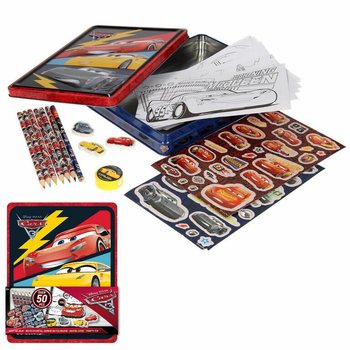 DISNEY CARS 3D Formingssett i Metallboks (12 stk.)
