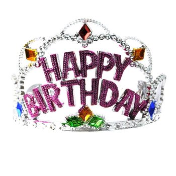 HAPPY BIRTHDAY-krone - Modell 3 (12 stk.)
