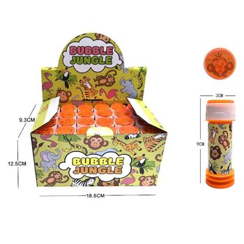 Jungeldyr S&aring;pebobler, 25ml i Display (24 stk.)