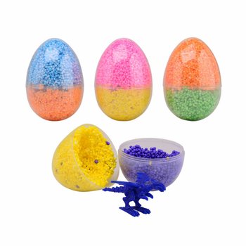 FOAM PUTTY OVERRASKELSESEGG - MED LEKET&Oslash;Y I DISPLAY (24 stk.)