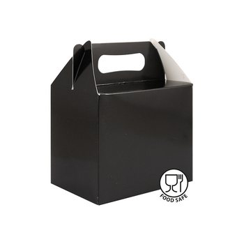 Gaveesker / Godteribokser Svart 14x9.5x12 cm (12 stk.)