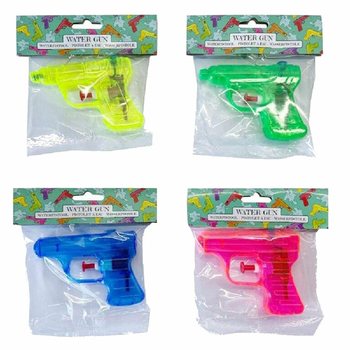Vannpistoler, 10 cm - Miks farger (36 stk)