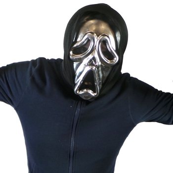 SCREAM-MASKE SKINNENDE (5 stk.)
