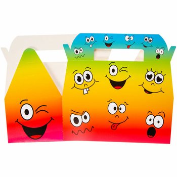 Barnemeny Boks Smiley - 22,5 x 12 x 9,5 cm (24 stk.)