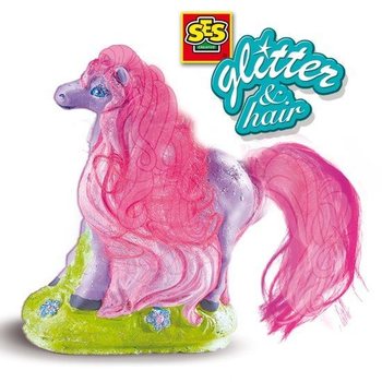 SES St&oslash;p og Mal - Hest med Manke (1 stk.)