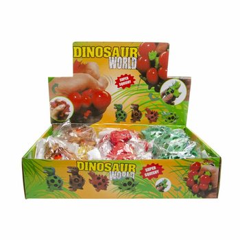 Squishy Mesh Dinosaurball - Display (12 stk.)