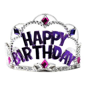 HAPPY BIRTHDAY KRONE - MODELL 2 (12 stk.)