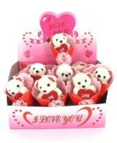 I LOVE YOU BAMSE I DISPLAY (12 stk.)