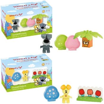 Woezel & Pip Byggeklosser - Lekemoro med Woezel (12 stk.)