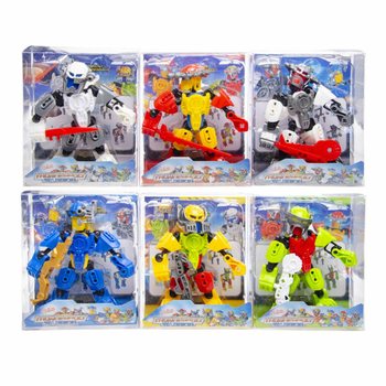 THUNDERBOLT ROBOT WARRIOR ACTIONFIGUR I DISPLAY (12 stk)