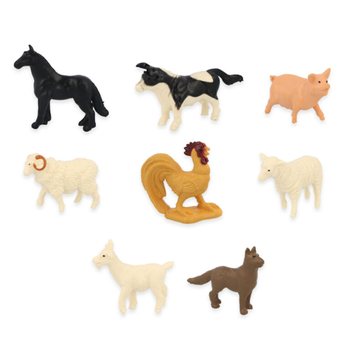 Blind Bag / Overraskelsespose - Tema: Bondeg&aring;rdsdyr i Display (60 stk.)
