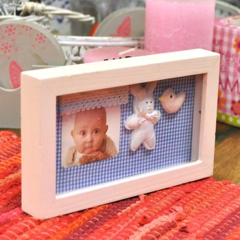 3D fotoramme i tre for barnerom - Modell 3 (6 stk.)