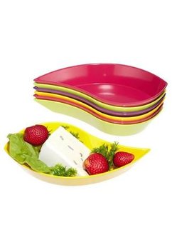 Zak! Designs Flora Blad Snackssett, 7 deler (1 sett)