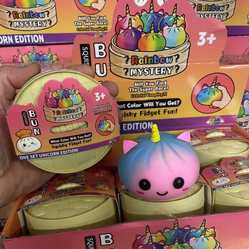 RAGE - Squishy Bun Dumplings STORE - UNICORN EDITION (8,5 x 8,5 x 7,5 cm) (12 stk.)