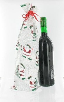 Flott Vinflaskepose til Jul (12 stk.)
