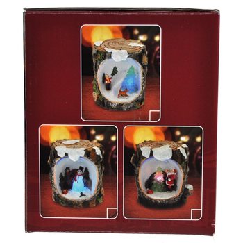 JULESCENE MED LED-BELYSNING (6 stk.)