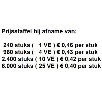 LYSENDE NISSELUER ASSORTERT PAKKE (240 stk.)