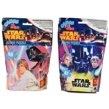 Star Wars puslespill i blindbag 38,1 x 28,5 cm (12 stk.)