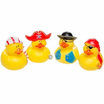 MIX BADEENDER PIRAT - 5x5 cm (4 stk.)