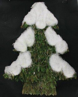 NATURLIG TRE MED SN&Oslash; STORT (1 stk.)