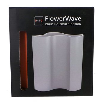 D-ZN - Blomstervase Flowerwave - Oransje (1 stk.)