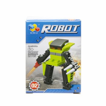 Byggeklosser Roboter (12 stk. i Display)