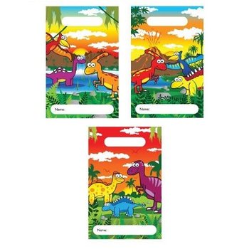 DINOSAUR GODTEPOSER – 23x15 cm (144 stk.)
