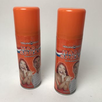 ORANSJE H&Aring;RSPRAY, VASKBAR (24 stk.)