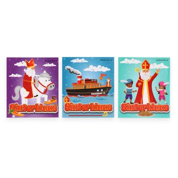 Notatb&oslash;ker Sinterklaas - I Display (480 stk)