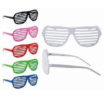 SHUTTER SHADES BRILLER - MIX FARGER (27 stk.)