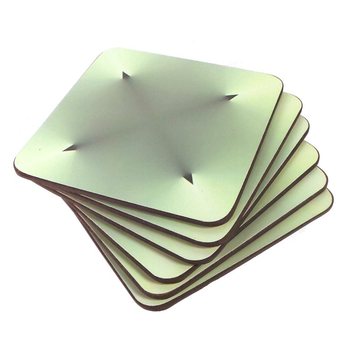 Joseph Joseph Cross 3D Glassunderlag / Bordbrikker - Sett med 6 stk (1 sett)