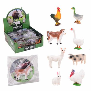 ANIMAL WORLD - Bondegårdsdyr i Display (36 stk.)
