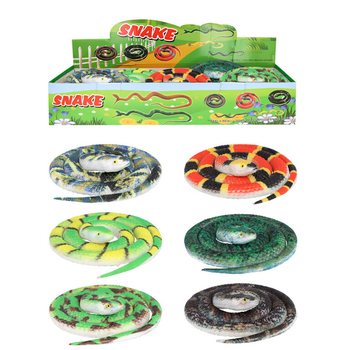 SLANGER - 70 CM LANGE MIX-TYPER I DISPLAY (36 stk.)