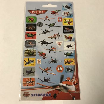 KLISTREMERKEARK: DISNEY FLY (PLANES), Mål: 20 x 10 cm (10 stk.)
