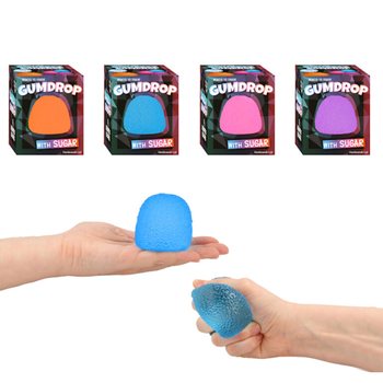SQUEEZE GUM DROP - MED SUGAR-FYLL - I DISPLAY (12 stk.)