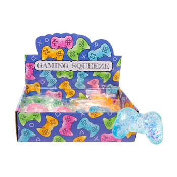 SQUEEZE GAMING-KONTROLLER - MIX FARGER - I DISPLAY (12 stk.)