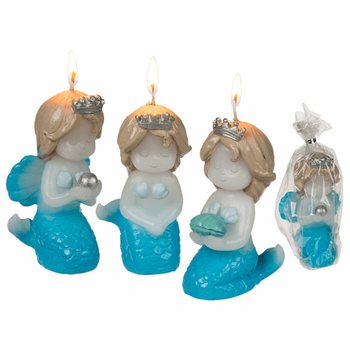 **SUPERBILLIG** HAVFRUE / MERMAID LYS I DISPLAY (12 stk.)