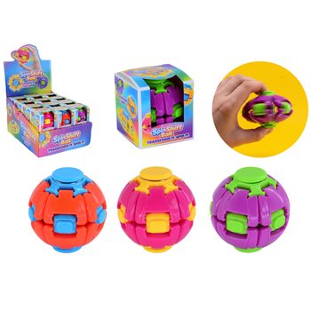 SPIN & POP FIDGET SPINNER BALL - SPIN SHIFT BALL - I DISPLAY (24 stk)
