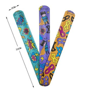 Slap Bracelets Superhelter (36 stk.) - Grossist