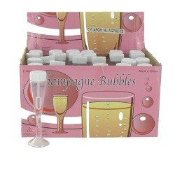 Såpebobler Champagneglass (24 stk.) - Bryllup