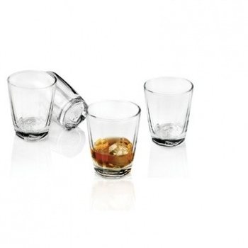 NUANCE - AROSSE Klare Glass 25 cl, Sett med 4