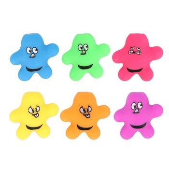SQUEEZY SPLAT MAN - MIX FARGER - I DISPLAY (24 stk.)
