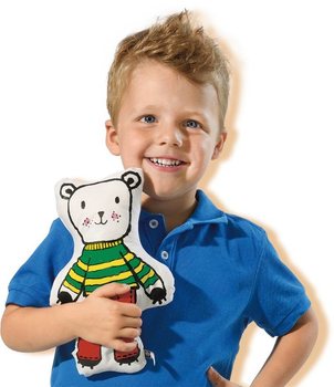 SES Creative My First - Fargeleggbar Kosebamse i Plysj (1 stk.)