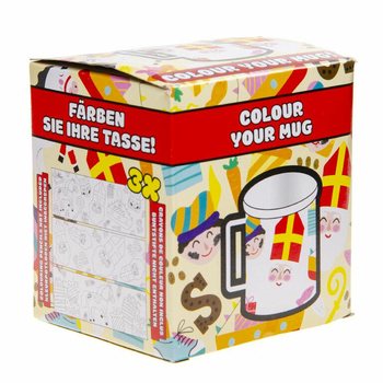 SINTERKLAAS - FARGELEGG DIN EGEN KOPP (2 stk.)