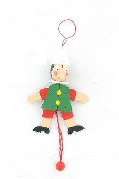 Sprellemann Pinocchio i Tre (4 stk.)