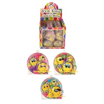 Mini Flipperspill Smiley til Fiskedam (108 stk)