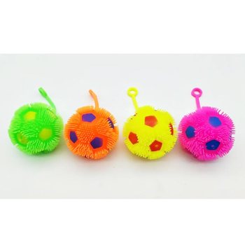 PUFFERBALL - 6.5CM - I DISPLAY (12 stk.)